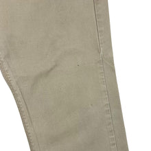 Load image into Gallery viewer, LEVI&#39;S DENIZEN &quot;231 Athletic Fit&quot; Beige Straight Leg Trousers Jeans
