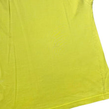 Load image into Gallery viewer, Vintage Nike Black Label Basic Embroidered Mini Swoosh Logo Yellow Cotton T-Shirt
