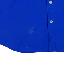 Load image into Gallery viewer, Early 00&#39;s COLUMBIA PFG Fishing Tactel Nylon Blue Short Sleeve Button-Up Shirt
