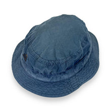 Load image into Gallery viewer, Early 00&#39;s KANGOL Embroidered Mini Logo Y2K Corduroy Cord Blue Bucket Hat
