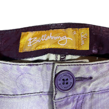 Load image into Gallery viewer, Early 00&#39;s BILLABONG &quot;Slim&quot; Surfer Skater Pale Purple Overdyed Denim Slim Fit Jeans
