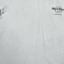 Load image into Gallery viewer, HARD ROCK CAFE “Budapest” Souvenir Logo Spellout Graphic T-Shirt
