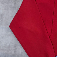 Load image into Gallery viewer, Vintage Tultex Christmas Reindeer Festive Cartoon Graphic Red Sweatshirt
