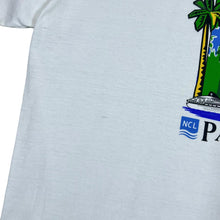 Load image into Gallery viewer, Vintage Norweigian Cruise Line PANAMA CANAL Souvenir Map Graphic White T-Shirt
