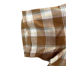 Load image into Gallery viewer, Vintage H BAR C California Ranchwear Cowboy Western Check Popper Short Sleeve Distressed Shirt
