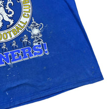 Load image into Gallery viewer, Vintage 90's Starworld CHELSEA FC "Cup Winners" Football Souvenir Graphic Distressed T-Shirt
