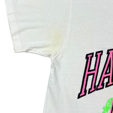 Load image into Gallery viewer, Vintage 80's Harvard University Neon College Souvenir Spellout Graphic Single Stitch T-Shirt
