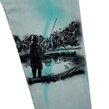 Load image into Gallery viewer, Custom Nature Wildlife Airbrushed Artwork Skinny Fit Chino Trousers
