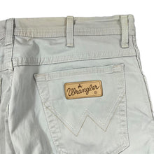 Load image into Gallery viewer, WRANGLER &quot;Texas Stretch&quot; Classic Grey Beige Straight Leg Regular Fit Chino Pants Trousers
