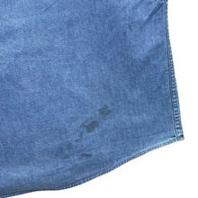 Load image into Gallery viewer, Vintage 90&#39;s Great Canadian Rugged Wear Blue Denim Long Sleeve Shirt
