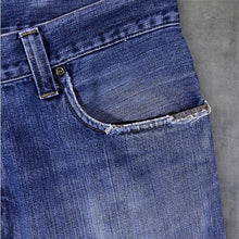Load image into Gallery viewer, Carhartt "Rockin Pant" Blue Denim Casual Loose Fit Distressed Jeans
