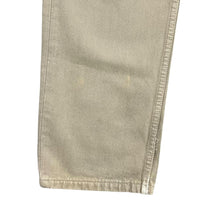 Load image into Gallery viewer, Vintage LEVI&#39;S 501 Classic Beige Straight Leg Denim Jeans
