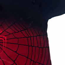 Load image into Gallery viewer, Vintage Marvel (2002) Spider-Man Superhero Graphic Black Red Short Sleeve Shirt
