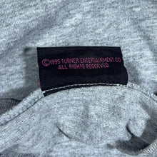 Load image into Gallery viewer, Vintage Tom &amp; Jerry By Addiction (1995) Embroidered Grey Short Sleeve Pocket T-Shirt
