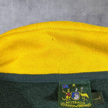 Load image into Gallery viewer, Vintage Australia Embroidered Souvenir Crest Colour Block 1/4 Zip Sweatshirt
