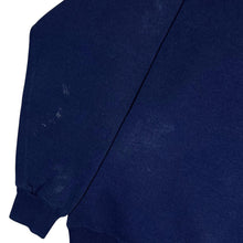 Load image into Gallery viewer, Vintage 90's Lee NCAA TAR HEELS North Carolina College Embroidered Navy Sweatshirt
