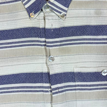 Load image into Gallery viewer, Vintage ANGELO LITRICO Multi Striped Short Sleeve Button-Up Flannel Shirt
