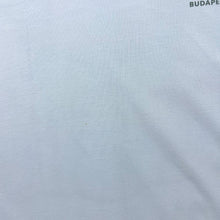 Load image into Gallery viewer, Hard Rock Cafe "Budapest" Souvenir Spellout Graphic White Cotton T-Shirt
