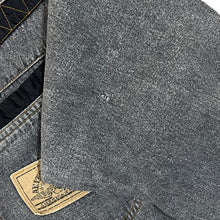 Load image into Gallery viewer, Vintage Arizona Jeans Cowboy Western Grey Denim Popper Long Sleeve Shirt
