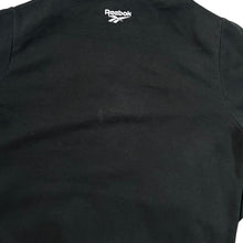 Load image into Gallery viewer, REEBOK CLASSIC Big Logo Spellout Graphic Black Pullover Hoodie
