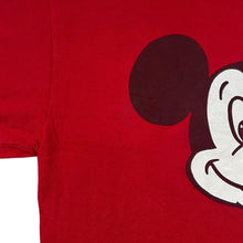 Load image into Gallery viewer, Vintage 90's Jerzees Disney Mickey Mouse Character Graphic Red T-Shirt
