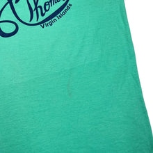 Load image into Gallery viewer, Vintage 90’s Hanes ST THOMAS “Virgin Islands” Souvenir Graphic Single Stitch T-Shirt
