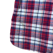 Load image into Gallery viewer, Early 00&#39;s Dickies Plaid Check Western Style Popper Short Sleeve Shirt
