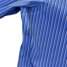 Load image into Gallery viewer, Ralph Lauren Blue White Striped Long Sleeve Button-Up Cotton Shirt
