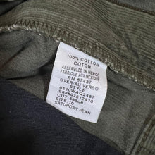 Load image into Gallery viewer, Vintage POLO JEANS CO. Ralph Lauren &quot;Saturday Jean&quot; Green Corduroy Cord Straight Leg Trousers
