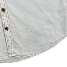 Load image into Gallery viewer, Vintage JOHN BANER Embroidered Aztec Panel Western Cowboy Short Sleeve Shirt
