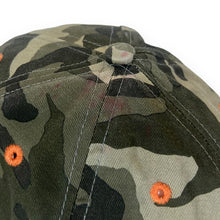 Load image into Gallery viewer, ANIMAL Embroidered Logo Spellout Camo Camouflage Skater Surfer Baseball Cap
