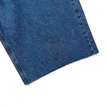 Load image into Gallery viewer, CARHARTT “Relaxed Fit” Heavy Blue Denim Reworked Cutoff Shorts
