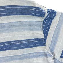 Load image into Gallery viewer, Vintage Johnny Hallyday Western Passion Cowboy Western Striped Popper Long Sleeve Shirt
