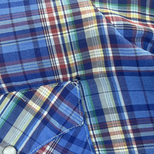Load image into Gallery viewer, Vintage 90&#39;s Dale&#39;s Made In USA Cowboy Western Plaid Check Pearl Snap Popper Shirt
