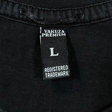 Load image into Gallery viewer, YAKUZA PREMIUM &quot;Lumberjack Massacre&quot; Gothic Biker Clown Jester Spellout Graphic T-Shirt
