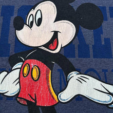 Load image into Gallery viewer, Vintage 90’s Velva Sheen Disney “Mickey Mouse” Character Graphic Blue T-Shirt
