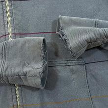 Load image into Gallery viewer, PAUL SMITH JEANS Classic Multi Striped Faded Grey Zip Hoodie
