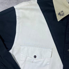 Load image into Gallery viewer, Vintage Western Express Colour Block Cowboy Popper Long Sleeve Shirt
