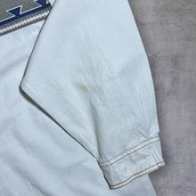 Load image into Gallery viewer, Vintage Forbidden Co. Cowboy Western White Blue Long Sleeve Cotton Shirt
