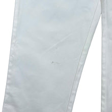 Load image into Gallery viewer, DICKIES Worker Crop Roll Hem Classic White Skater Trousers
