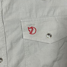 Load image into Gallery viewer, Vintage Fjallraven Classic Beige Safari Utility Long Sleeve Cotton Shirt
