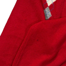Load image into Gallery viewer, Vintage 90's PRINGLE SPORTS Made In Scotland Argyle Check Wool Knit V-Neck Sweater Jumper
