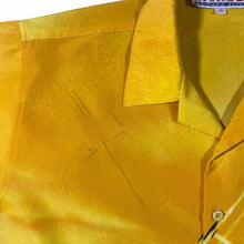 Load image into Gallery viewer, Early 00&#39;s Rivaldi Okinawa Style Gothic Y2K Graphic Yellow Short Sleeve Shirt
