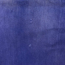 Load image into Gallery viewer, Vintage French Chore Worker Style Faded Blue Denim Distressed Cotton Jacket
