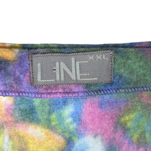 Load image into Gallery viewer, Vintage 90&#39;s LINE Crazy Abstract Patterned 1/4 Zip Fleece Sweatshirt Gilet Set
