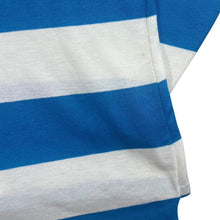Load image into Gallery viewer, Vintage 90&#39;s New Connections &quot;Hilo Bay Hawaii Canoe Meet&quot; Striped Lightweight Sweatshirt
