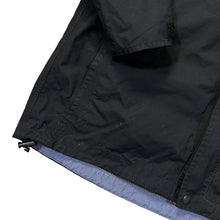 Load image into Gallery viewer, BERGHAUS Aquafoil Classic Basic Black Windbreaker Cagoule Hooded Hiking Jacket
