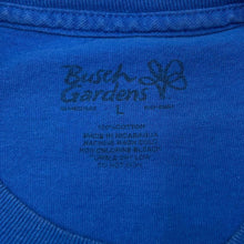 Load image into Gallery viewer, BUSCH GARDENS &quot;6X The Speed!&quot; Souvenir Spellout Graphic Long Sleeve T-Shirt
