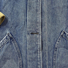 Load image into Gallery viewer, Vintage 90&#39;s DUNBROOKE &quot;Upstream&quot; Check Lined Corduroy Collar Denim Chore Jacket
