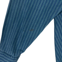 Load image into Gallery viewer, Vintage ST MICHAEL Marks &amp; Spencer Blue Striped Long Sleeve Cotton Shirt
